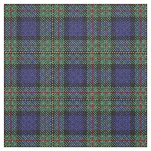 Clan MacLaren Scottish Tartan Plaid Fabric (Swatch)