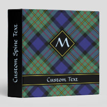 Clan MacLaren Tartan 3 Ring Binder