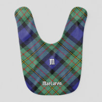 Clan MacLaren Tartan Baby Bib