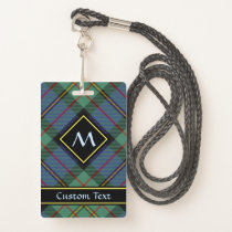 Clan MacLaren Tartan Badge