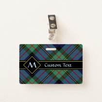 Clan MacLaren Tartan Badge