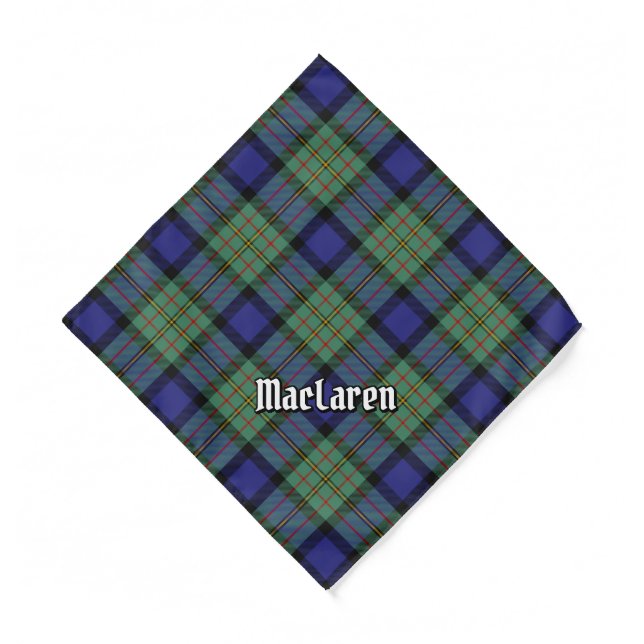 Clan MacLaren Tartan Bandana (Front)