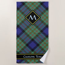 Clan MacLaren Tartan Beach Towel