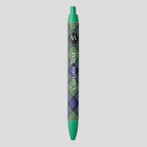 Clan MacLaren Tartan Blue Ink Pen