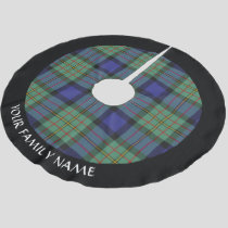 Clan MacLaren Tartan Brushed Polyester Tree Skirt