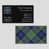 Clan MacLaren Tartan Business Card