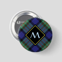 Clan MacLaren Tartan Button