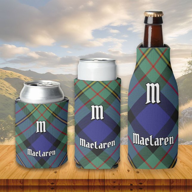 Clan MacLaren Tartan Can Cooler (Creator Uploaded)