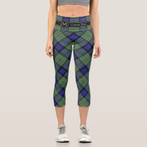 Clan MacLaren Tartan Capri Leggings