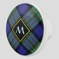 Clan MacLaren Tartan Ceramic Knob