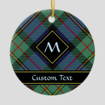 Clan MacLaren Tartan Ceramic Ornament