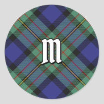 Clan MacLaren Tartan Classic Round Sticker