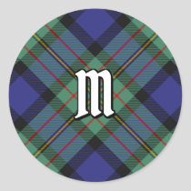 Clan MacLaren Tartan Classic Round Sticker