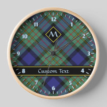 Clan MacLaren Tartan Clock