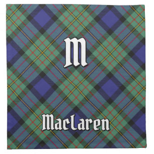 Clan MacLaren Tartan Cloth Napkin
