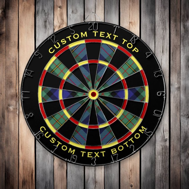 Clan MacLaren Tartan Dart Board (Creator Uploaded)