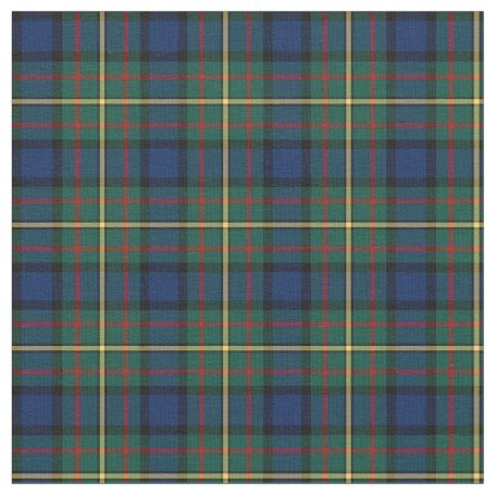 MacLaren Tartan Print Fabric | Zazzle