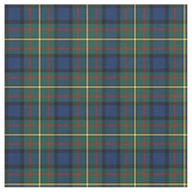 Clan MacLaren Tartan Fabric | Zazzle