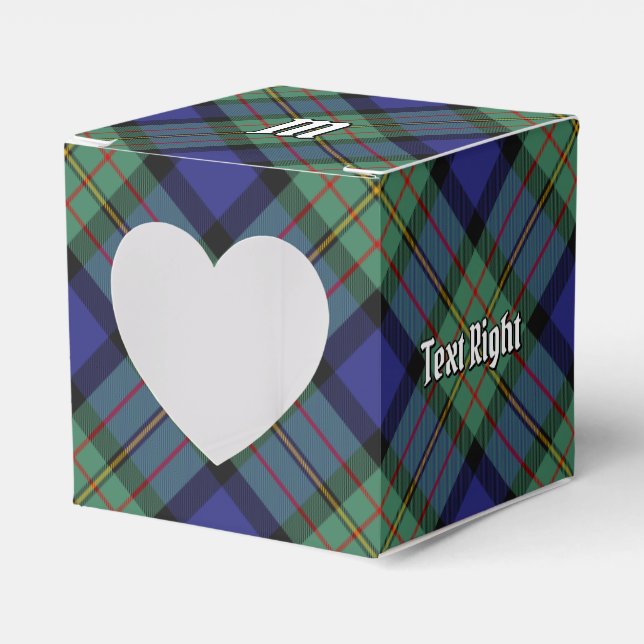Clan MacLaren Tartan Favor Box (Front Side)
