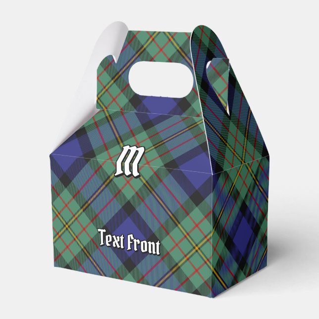 Clan MacLaren Tartan Favor Box (Front Side)