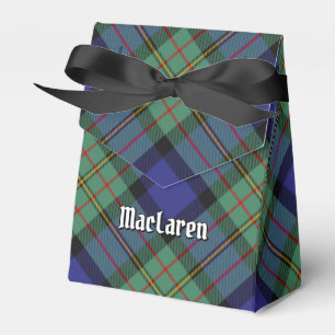 Clan MacLaren Tartan Favor Boxes