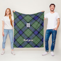 Clan MacLaren Tartan Fleece Blanket