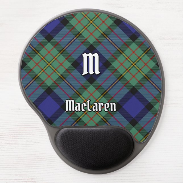 Clan MacLaren Tartan Gel Mouse Pad (Front)