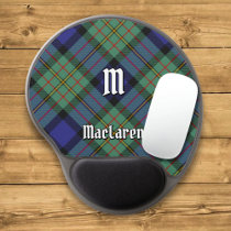 Clan MacLaren Tartan Gel Mouse Pad