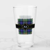 Clan MacLaren Tartan Glass
