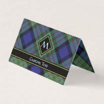 Clan MacLaren Tartan Horizontal Folded Business Card