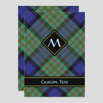 Clan MacLaren Tartan Invitation