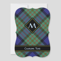 Clan MacLaren Tartan Invitation