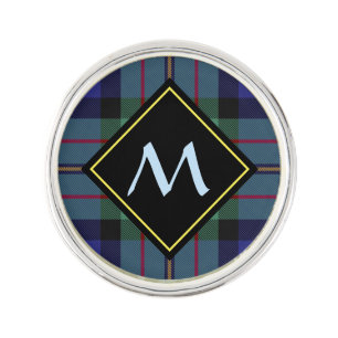 Clan MacLaren Tartan Lapel Pin