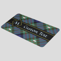Clan MacLaren Tartan License Plate