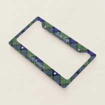 Clan MacLaren Tartan License Plate Frame