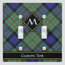 Clan MacLaren Tartan Light Switch Cover