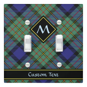 Clan MacLaren Tartan Light Switch Cover