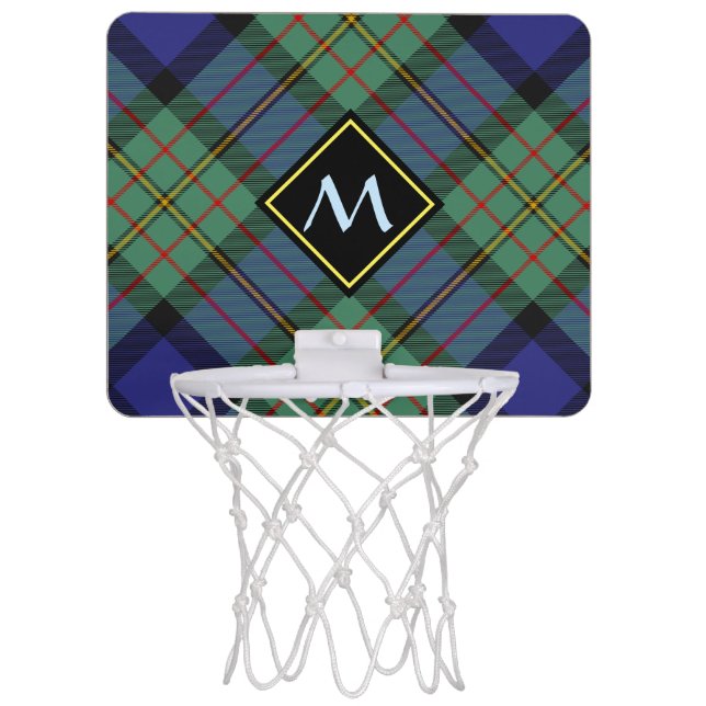 Clan MacLaren Tartan Mini Basketball Hoop (Front)