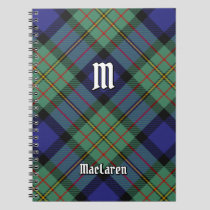 Clan MacLaren Tartan Notebook
