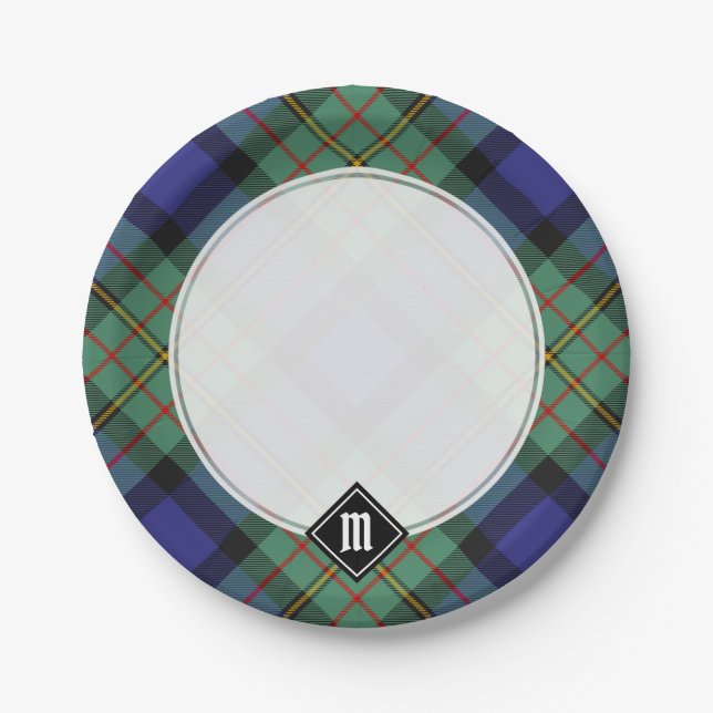Clan MacLaren Tartan Paper Plates (Front)