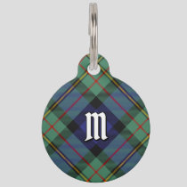 Clan MacLaren Tartan Pet ID Tag