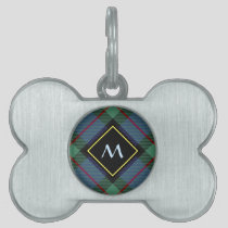 Clan MacLaren Tartan Pet ID Tag