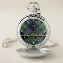 Clan MacLaren Tartan Pocket Watch