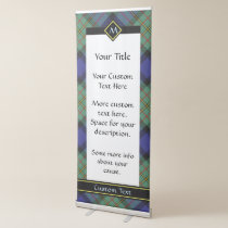 Clan MacLaren Tartan Retractable Banner