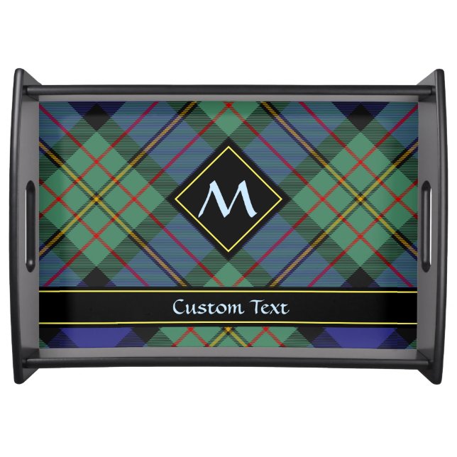 Clan MacLaren Tartan Serving Tray (Front)