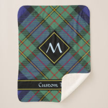 Clan MacLaren Tartan Sherpa Blanket