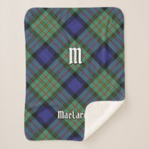 Clan MacLaren Tartan Sherpa Blanket