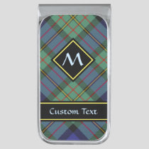 Clan MacLaren Tartan Silver Finish Money Clip