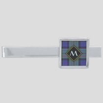 Clan MacLaren Tartan Silver Finish Tie Bar