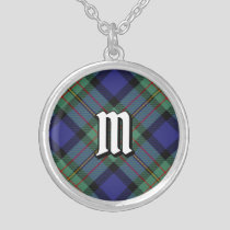 Clan MacLaren Tartan Silver Plated Necklace